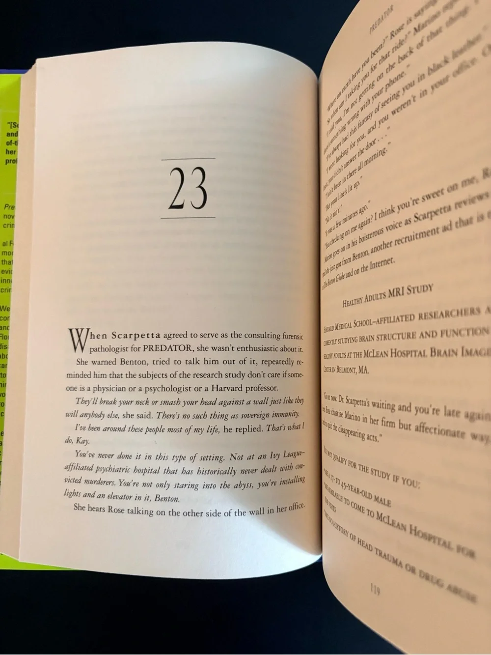 Patricia Cornwell "Predator" Hardcover Book - Book 14 of 29: Kay Scarpetta - Picture 5 of 8